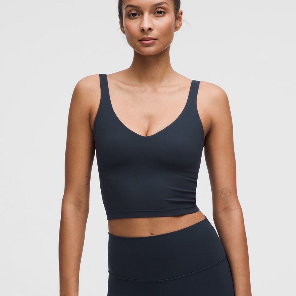 Lululemon Align V-Neck Top - 6, Navy